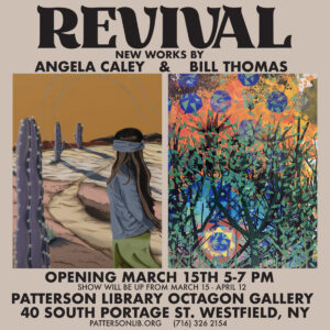 Angela Caley and Bill Thomas "Revival" @ Patterson Library