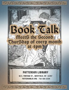 Book Talk @ Patterson Library