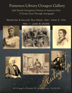 Judy Einach-Georgian's Portrait of America's Past in Autographs @ Patterson Library