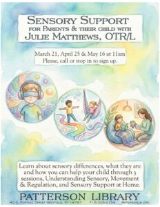 Sensory Support for Parents & their child with Julie Matthews, OTR/L