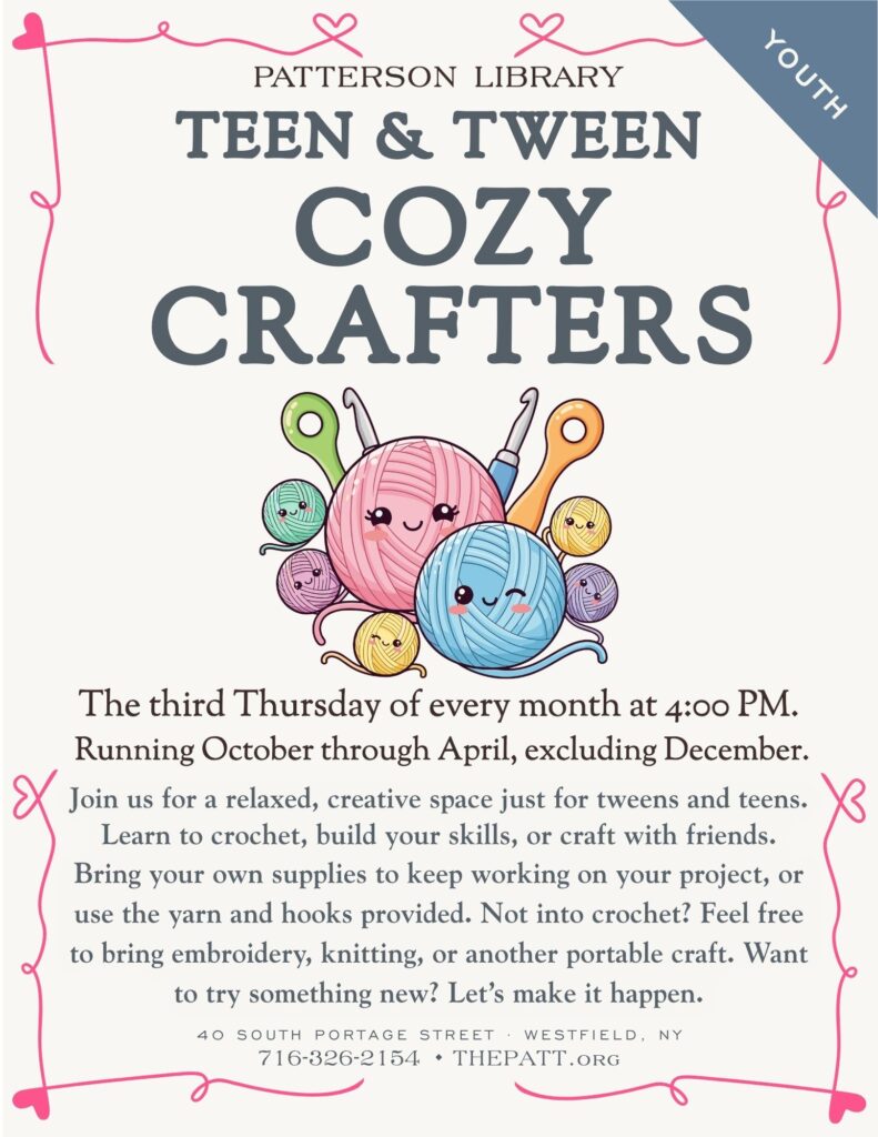 Tween & Teen Cozy Crafters