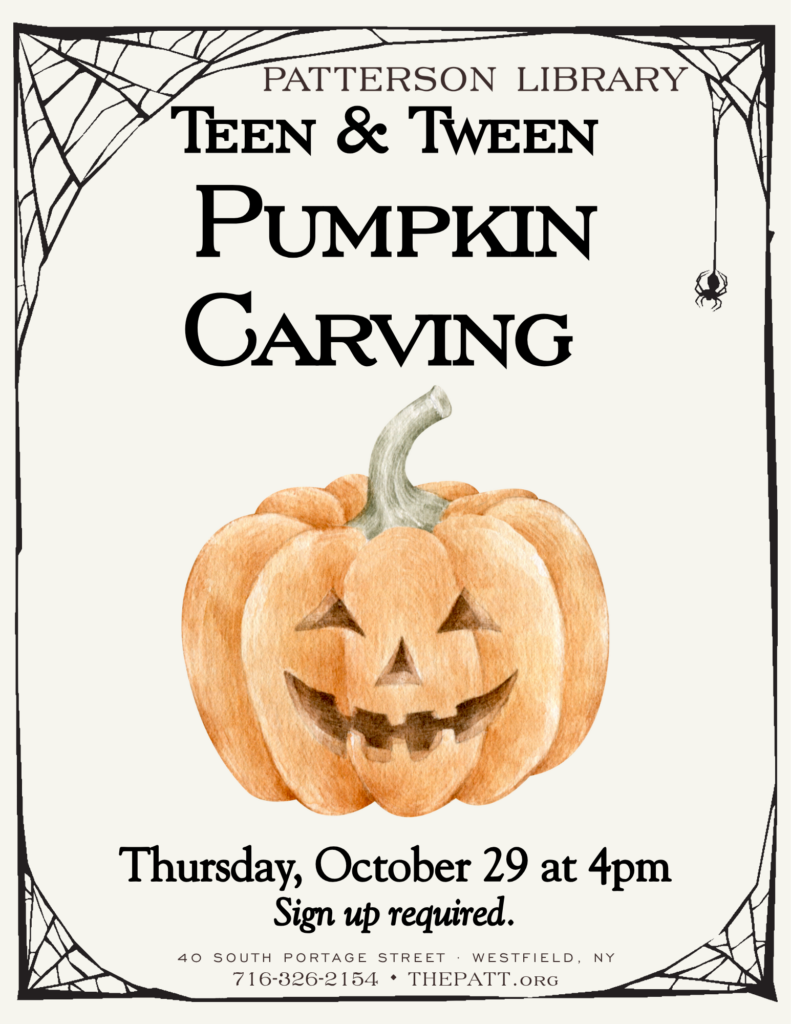Teen & Tween Pumpkin Carving